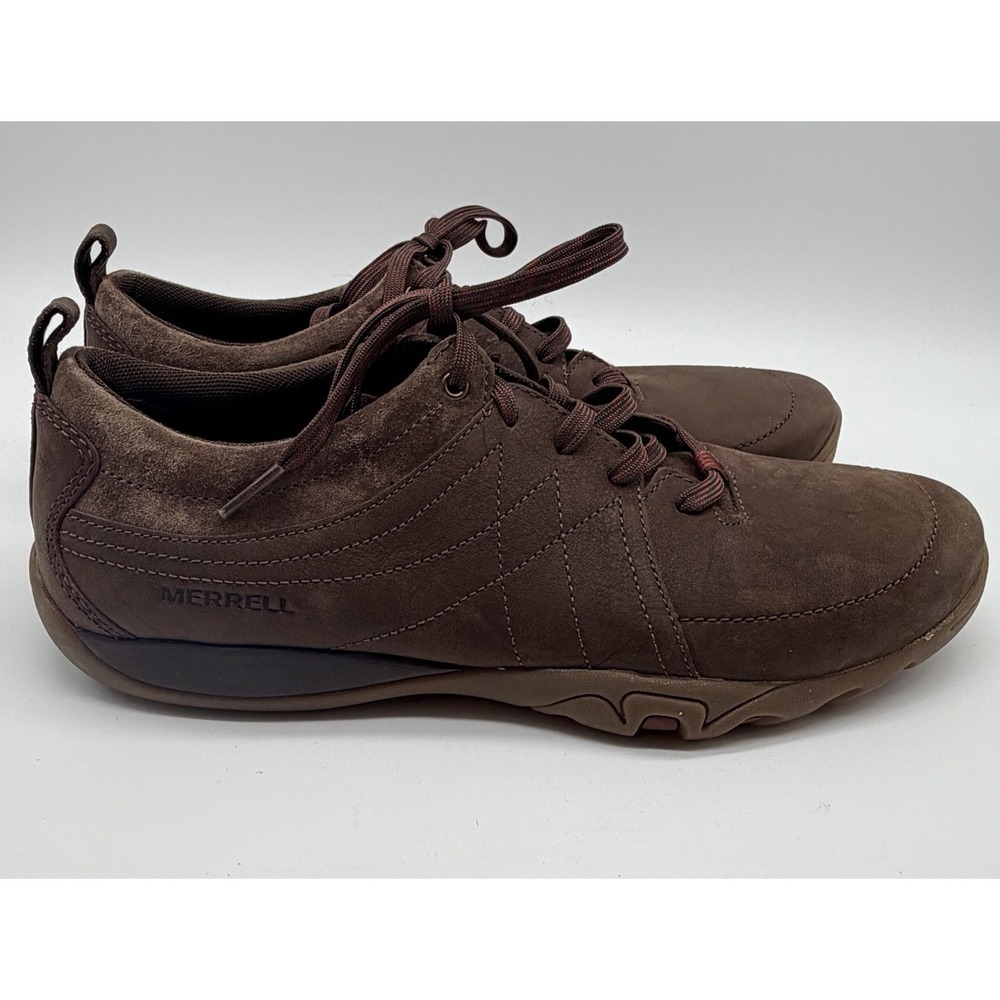 Merrell Shoes Women's Sz 11 Brown Mimosa Lena Sneakers J001908 Walking Leather